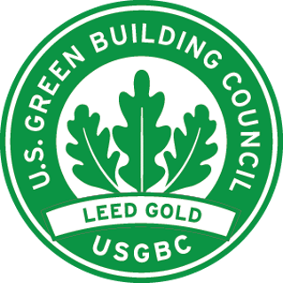 LEED Gold green logo